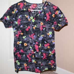 DICKIES XSM SCRUB TOP